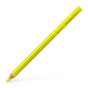 Jumbo Grip Neon Trockentextliner, gelb Faber-Castell 114807